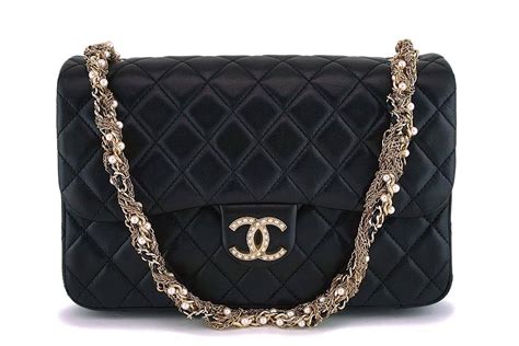 chanel black rare westminster pearl classic replica|chanel leather bag dupe.